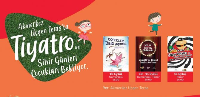 Okulların Açılmasıyla Birlikte Çocuk Tiyatroları Başlıyor