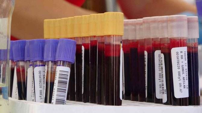 İ̇lkokula Başlayan 340 Öğrenci Velisi Aynı Gün Kan Bağışında Bulundu