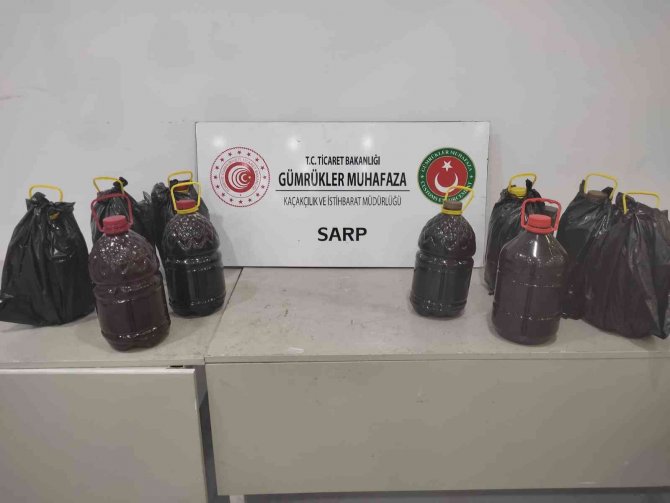 Sarp Sınır Kapısı’nda Kaçak Bal Operasyonu