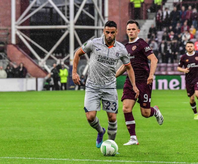 Uefa Avrupa Konferans Ligi: Hearts: 0 - Başakşehir: 1 (İ̇lk Yarı)