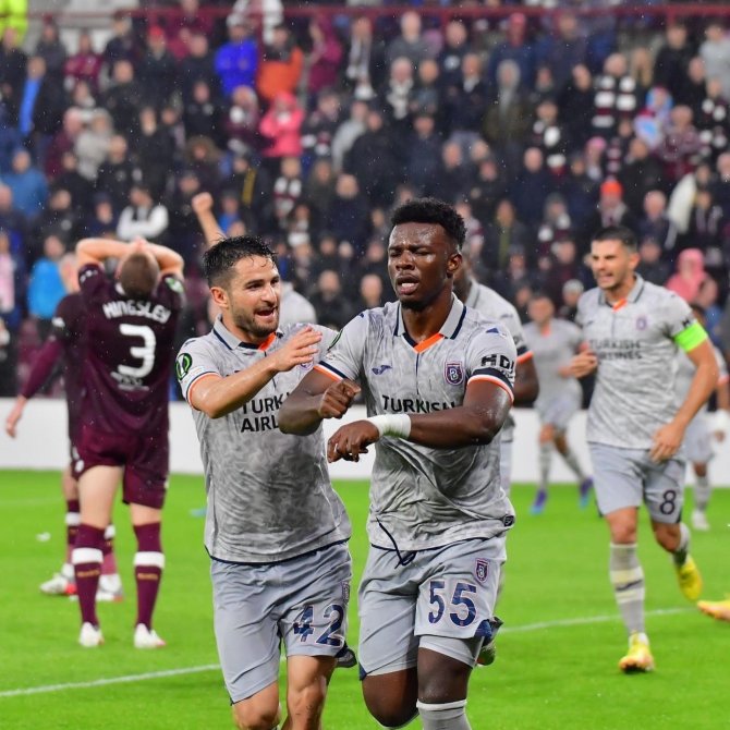 Uefa Avrupa Konferans Ligi: Hearts: 0 - Başakşehir: 3 (Maç Sonucu)