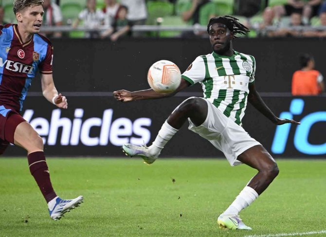 Uefa Avrupa Ligi: Ferencvaros: 3 - Trabzonspor: 1 (İ̇lk Yarı)