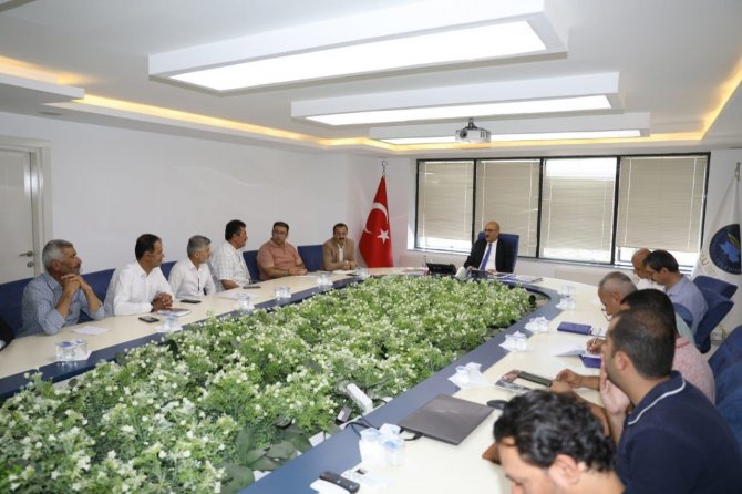 İ̇pekyolu’nda Muhtarlarla Koordinasyon Toplantıları Devam Ediyor