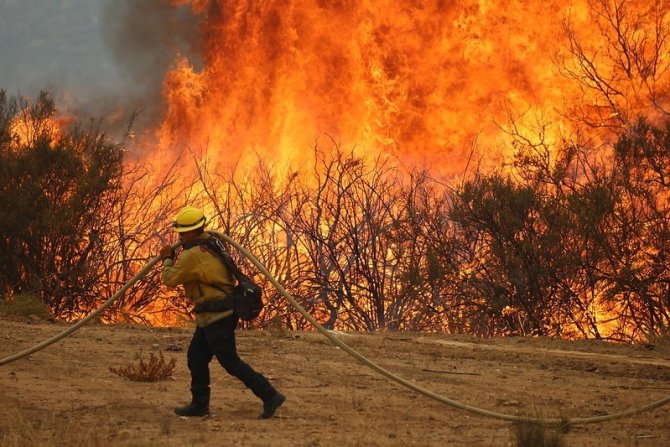 California’da Orman Yangınları Sürüyor
