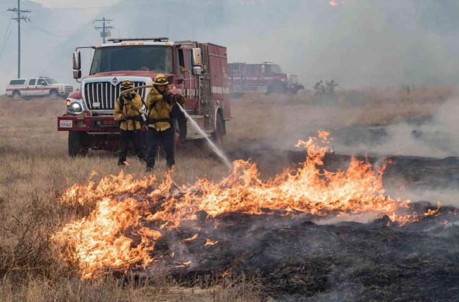 California’da Orman Yangınları Sürüyor