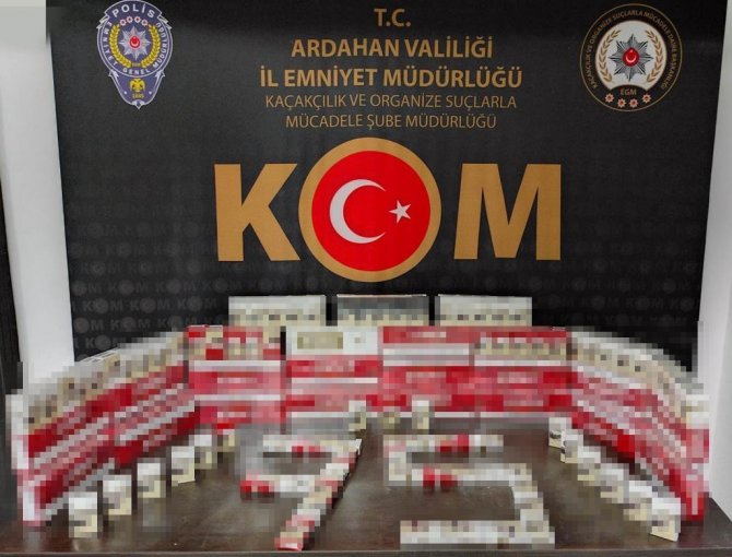 Ardahan’da Tütün Kaçakçılarına Darbe