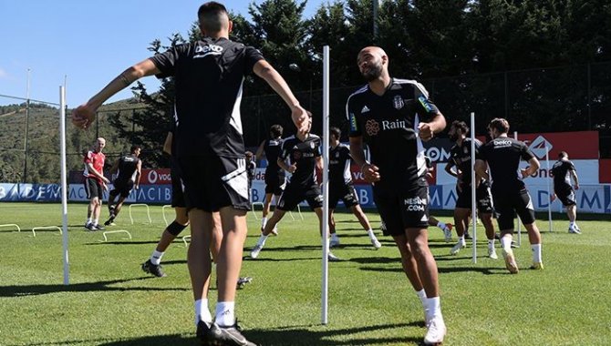 Beşiktaş’ta Tayfur Bingöl İle Redmond İlk Antrenmanlarına Çıktı