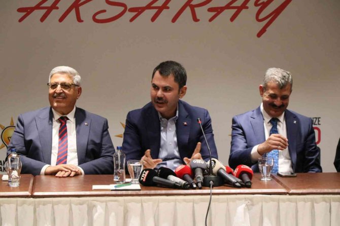 Bakan Kurum: “6’lı Masa Sürekli Milletimizi Tehdit Ediyor”