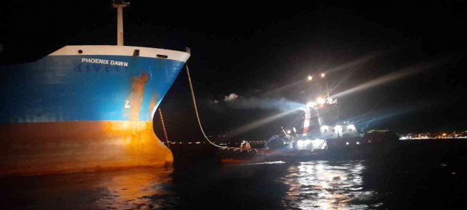 Çanakkale Boğazı’nda Gemi Arızası