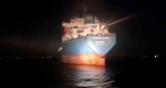 Çanakkale Boğazı’nda Gemi Arızası