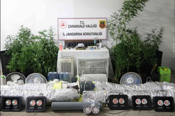 Çanakkale’de Uyuşturucu Operasyonu