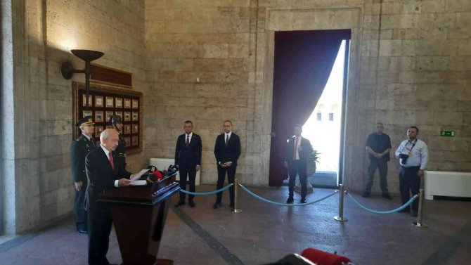 Chp, Kuruluşunun 99’uncu Kuruluş Yıldönümünde Anıtkabir’de