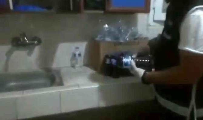 Gaziantep’te Kaçak Alkol Operasyonu