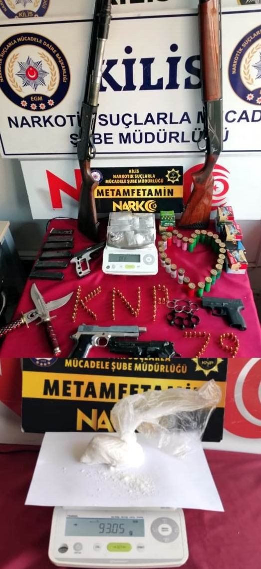 Kilis’te Uyuşturucu Ticareti Yapanlara Operasyon