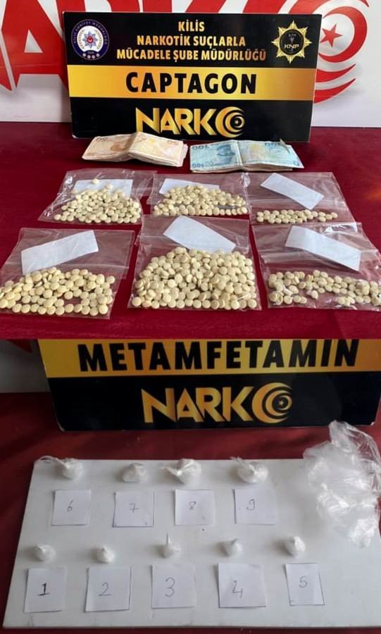 Kilis’te Uyuşturucu Ticareti Yapanlara Operasyon