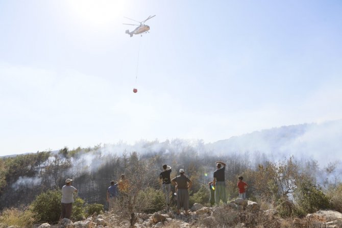 Mersin’deki Orman Yangını Kontrol Altına Alındı