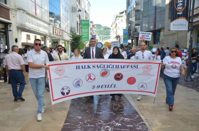 Ordu’da Halk Sağlığı Yürüyüşü