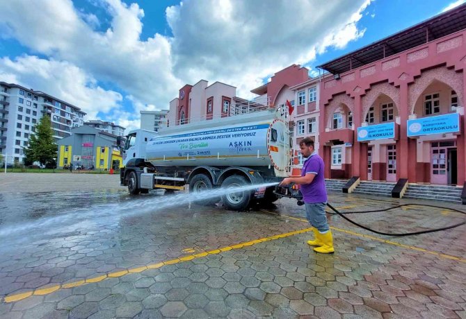 Altınordu’da Okullar Yeni Eğitim-öğretim Yılına Hazırlanıyor