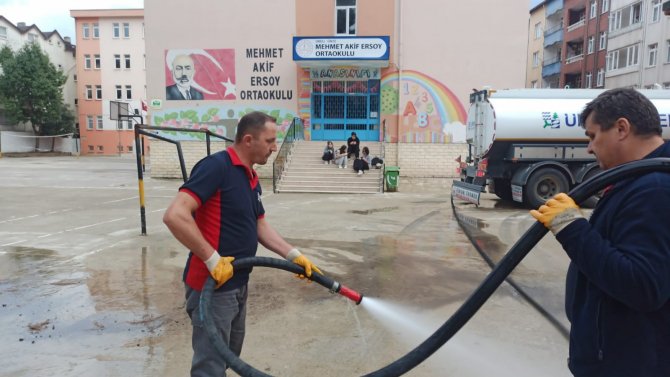 Ünye’de Okullar Yeni Eğitim Yılına Hazırlanıyor