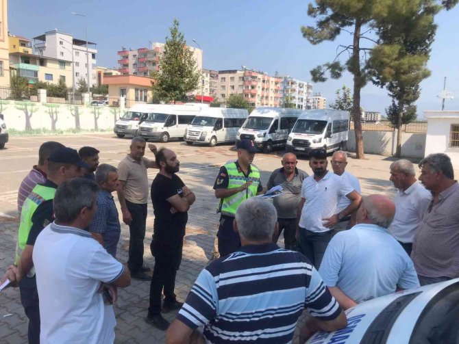 Osmaniye’de Okul Servis Araçları Denetlendi