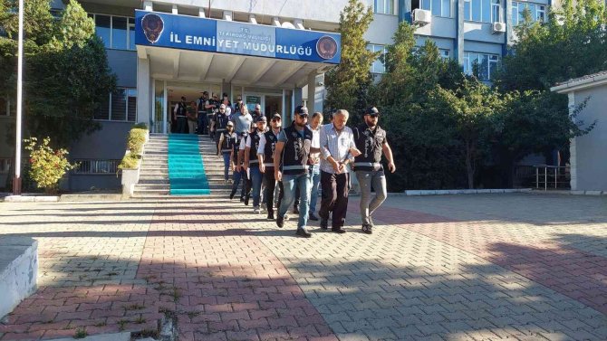 İ̇stanbul, İ̇zmir Ve Tekirdağ’daki Dev Silah Operasyonunda Yakalanan 10 Şüpheli Adliyede