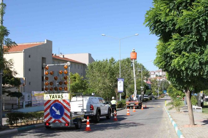 Okul Çevresindeki Aydınlatmaların Bakım Ve Onarımı Tamamlandı