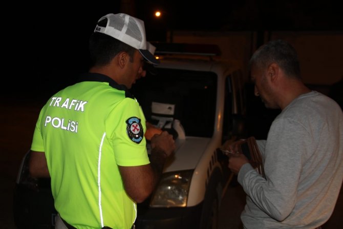 Şuhut’ta Araç Sürücülerine Yönelik Trafik Denetimi