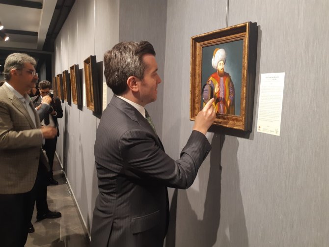 “Bu Cihan’ın Sultanları” Resim Sergisi Ziyaretçilere Açıldı