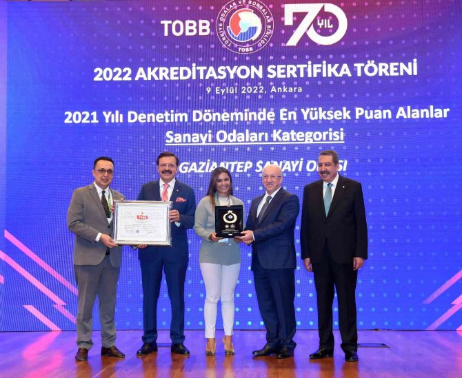 Tobb’dan Gso’ya Uluslararası Akreditasyon Belgesi