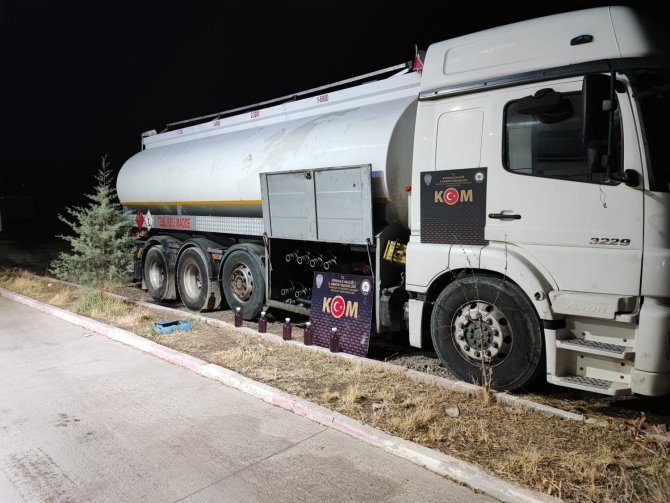 Kırıkkale’de 25 Bin 140 Litre Kaçak Akaryakıt Ele Geçirildi
