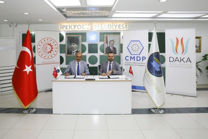 Cmdp’den İ̇pekyolu’na 20 Milyon Tl’lik Kütüphane Ve Yaşam Merkezi