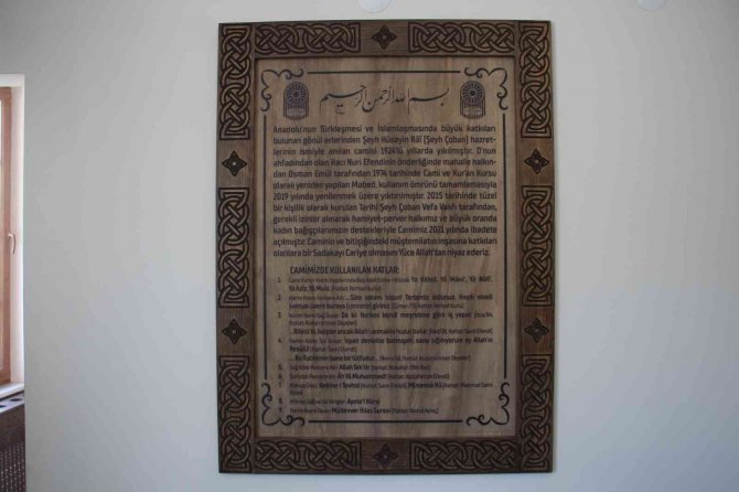 Kadınların Bağışlarıyla Yapılan Cami Üç Medeniyetin İzlerini Taşıyor