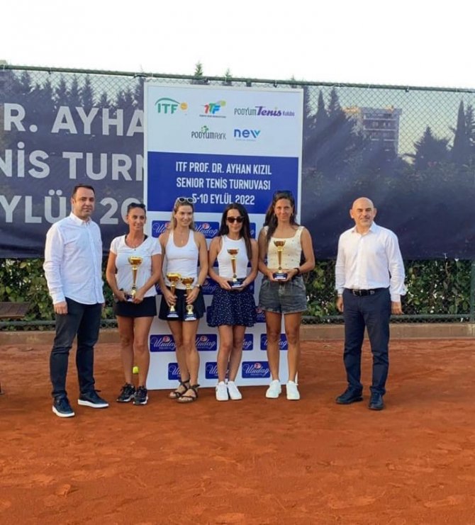 Prof. Dr. Ayhan Kızıl Senior Tenis Turnuvası Sona Erdi