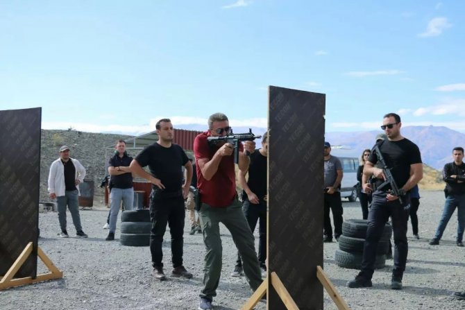 Erzincan’da Polislere Terör Ve Asayiş Olaylarına Müdahale Eğitimi