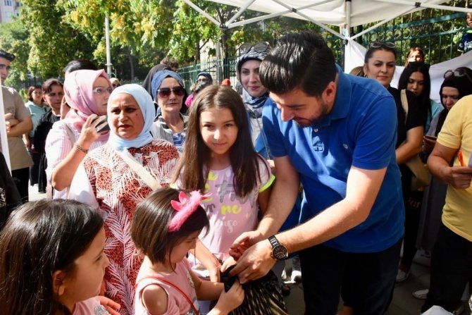 Ak Parti Tepebaşı Teşkilatı 222 Öğrenciyle Buluştu