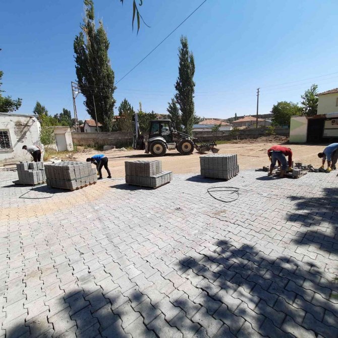 Bünyan’da Parke Çalışması Sürüyor