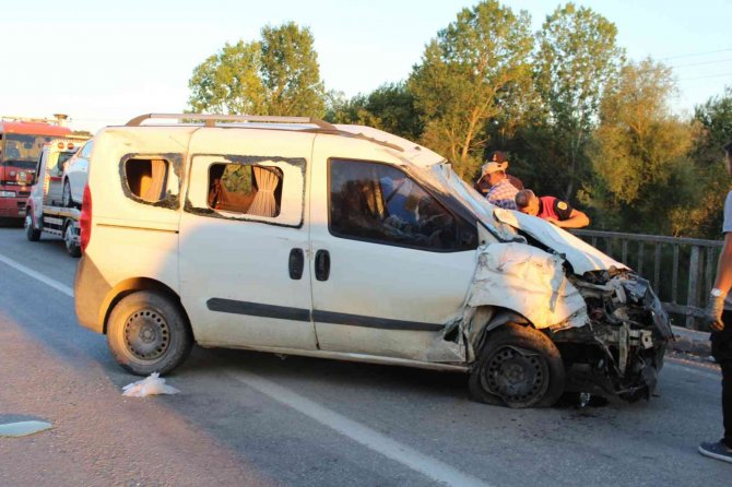 Çan’da Trafik Kazası: 2 Yaralı