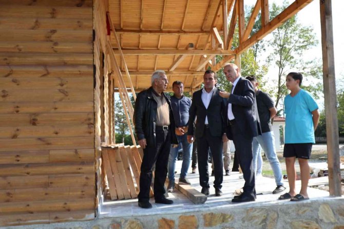 Başkan Özlü’den Konaklara Yakın Markaj