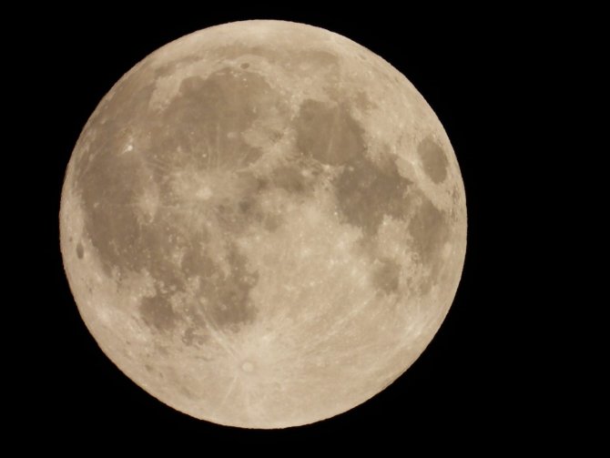 Kartpostallık Dolunay Manzarası