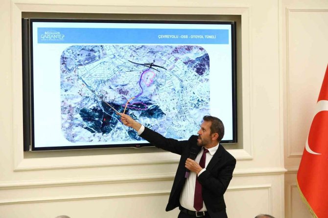 İ̇pekyolu’nun Yükünü Alacak Çevreyolu- Osb-otoyol Tüneli Tanıtıldı