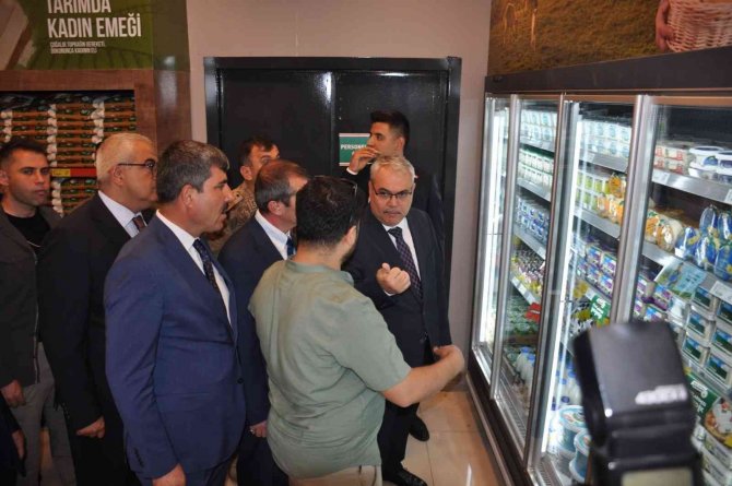 Muş’ta Tarım Kredi Kooperatif Marketi Açıldı