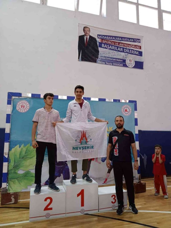 Nevşehir Belediyesi Gençlik Ve Spor Kulübü Sporcuları Takım Olarak Üçüncü Oldu