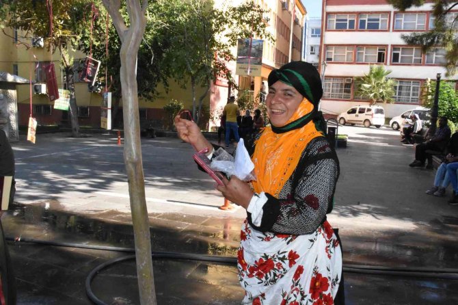 Siverek’te Okul Yolunda İlginç Uygulama