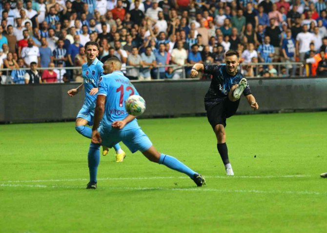 Spor Toto Süper Lig: Adana Demirspor:1 - Trabzonspor: 1 (İ̇lk Yarı)