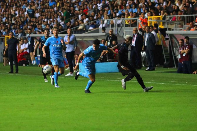 Spor Toto Süper Lig: Adana Demirspor:1 - Trabzonspor: 1 (İ̇lk Yarı)