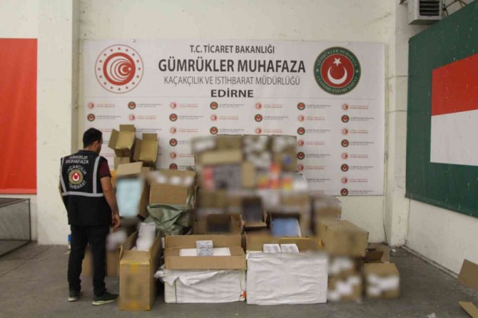 10 Milyon Lira Değerindeki Kaçak Eşyanın Yurda Girişi Engellendi