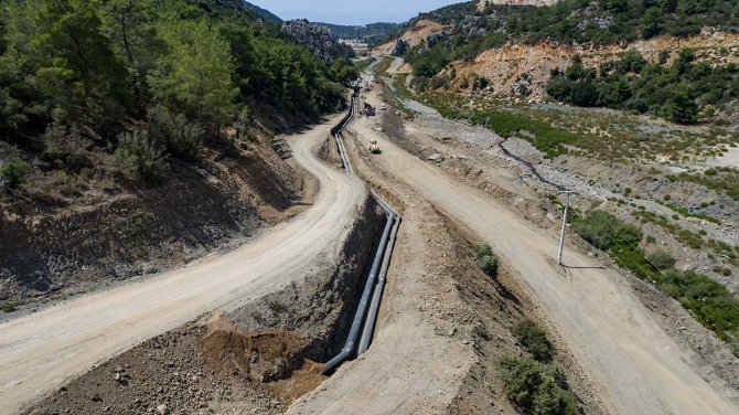 Dsi̇, Çeşme’nin Su Problemini Çözecek Projede Sona Yaklaştı