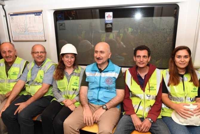 Tavşantepe-sabiha Gökçen Metro Hattı’nda Test Sürüşü Yapıldı