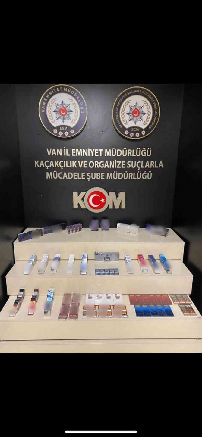 Van’da Gümrük Kaçakçılığı Operasyonu