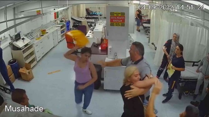 Hastaneyi Savaş Alanına Döndüren Anne Ve Kızına Tutuklama Kararı